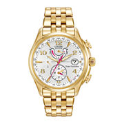 CitizenÂ® Eco-Driveâ„¢ World Time A-T Womens Gold-Tone Watch FC0002 ...