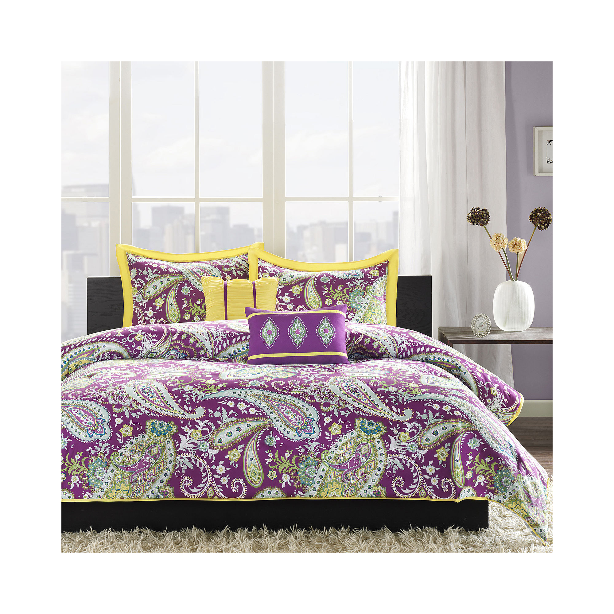 Intelligent Design Kayla Paisley Comforter Set