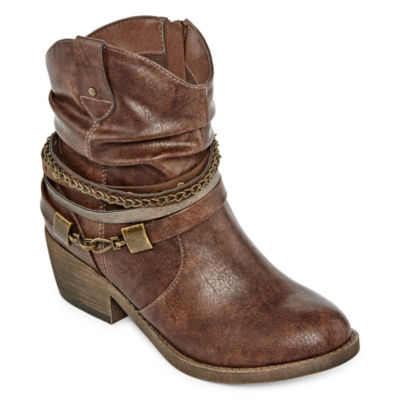 womens zip up cowboy boots