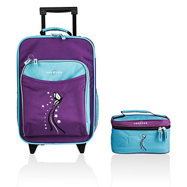 Obersee® Kids 2-pc. Butterfly Luggage & Toiletry Bag Set - JCPenney