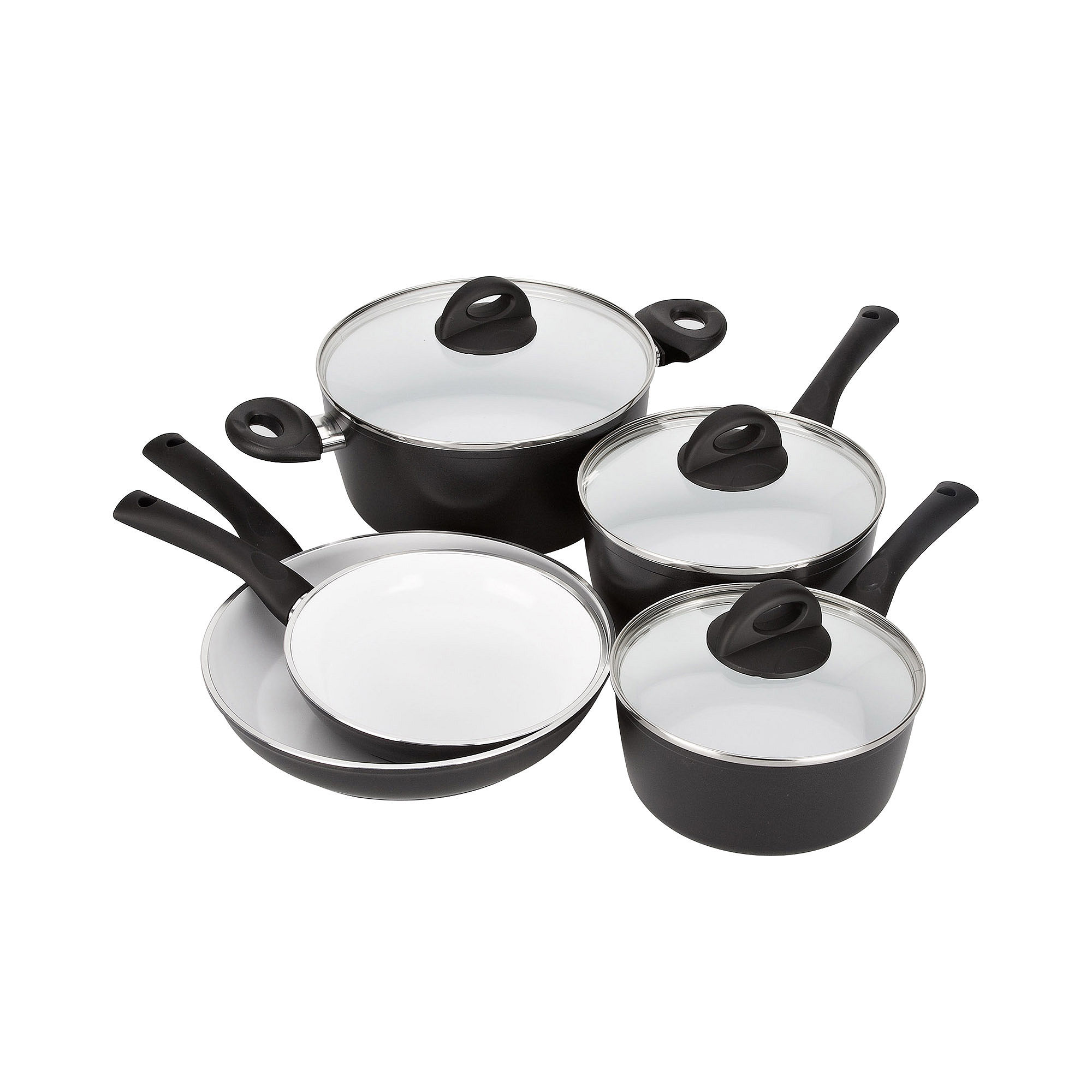 Bialetti 8-pc. Perfezione Ceramic Cookware Set