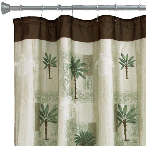 Bacova Citrus Palm Bath Shower Curtain