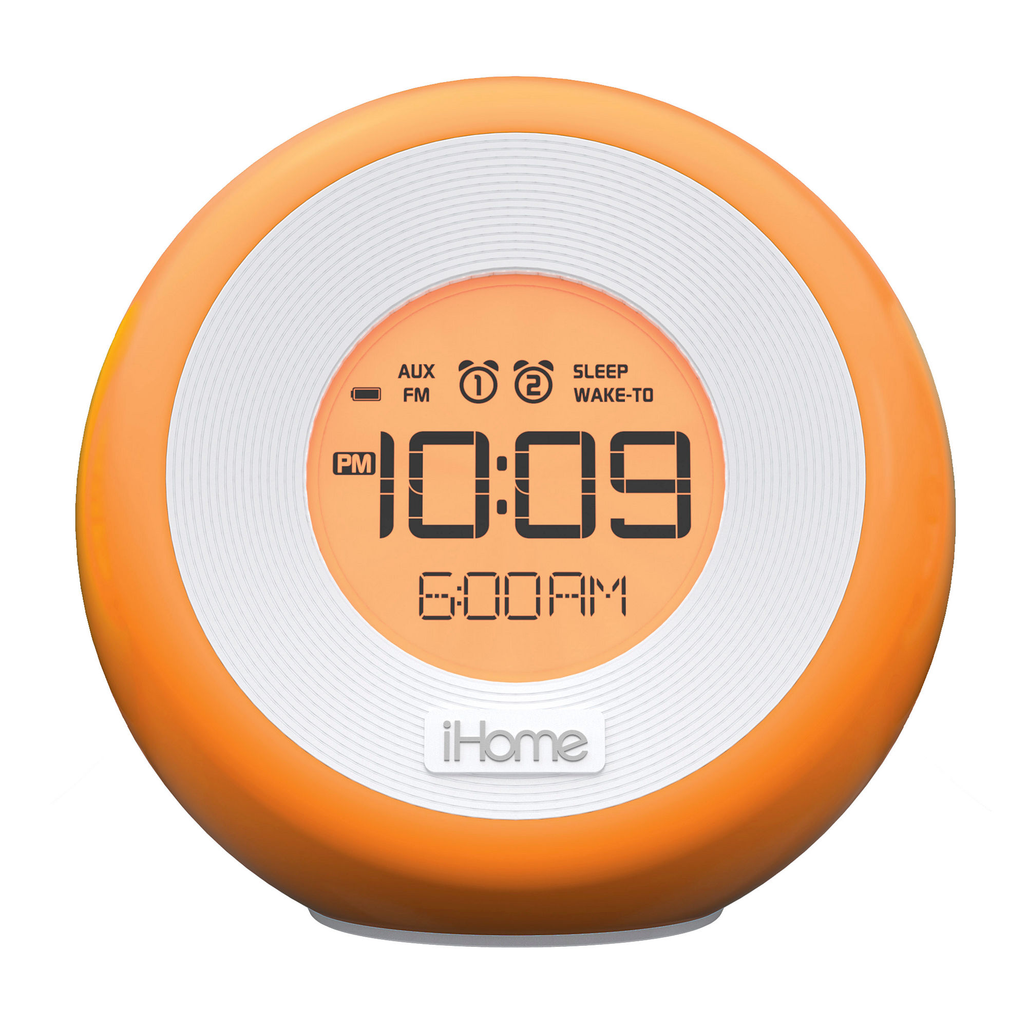 iHome IM29SC Color-Changing Dual-Alarm Clock Radio