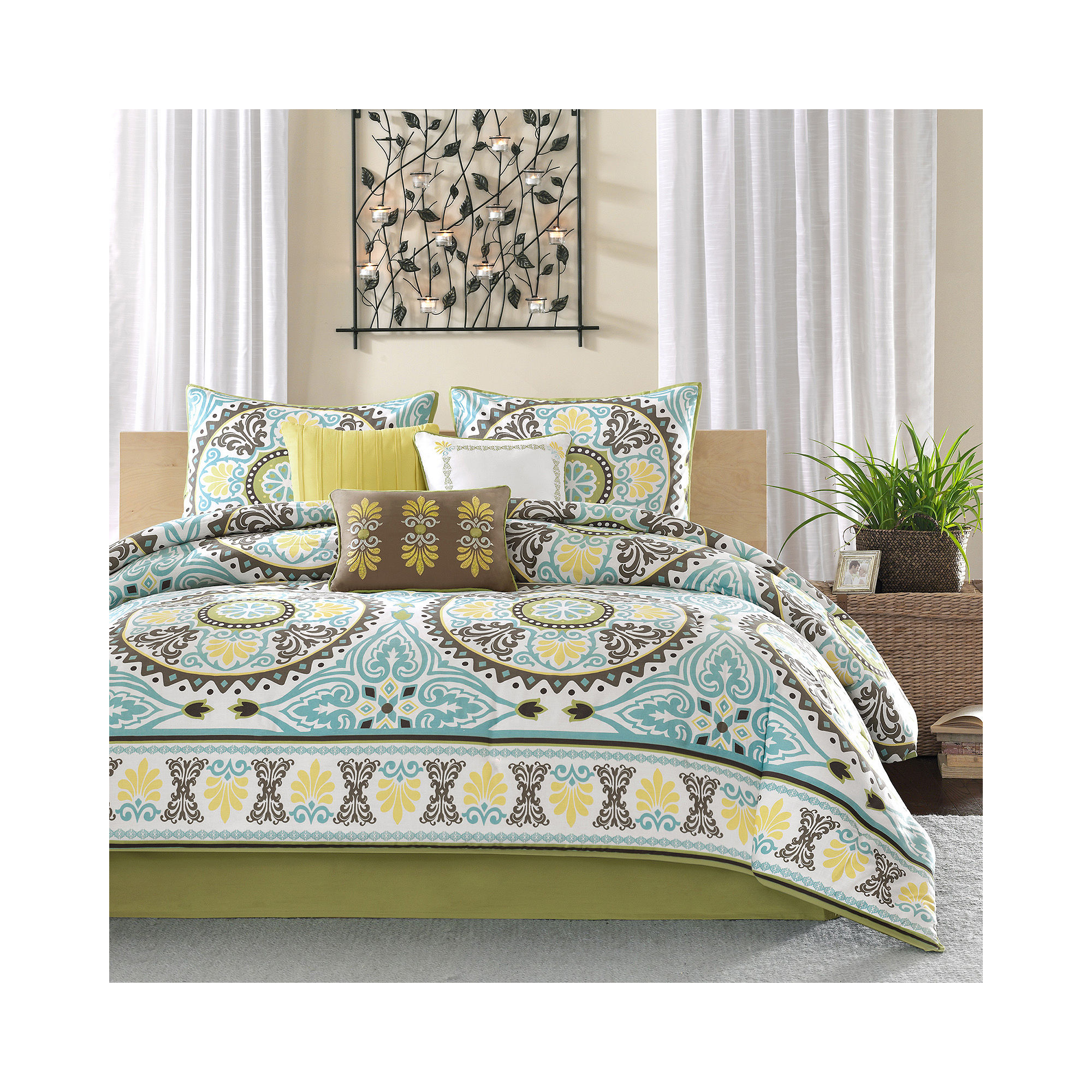 Madison Park Bali Medallion 7-pc. Comforter Set