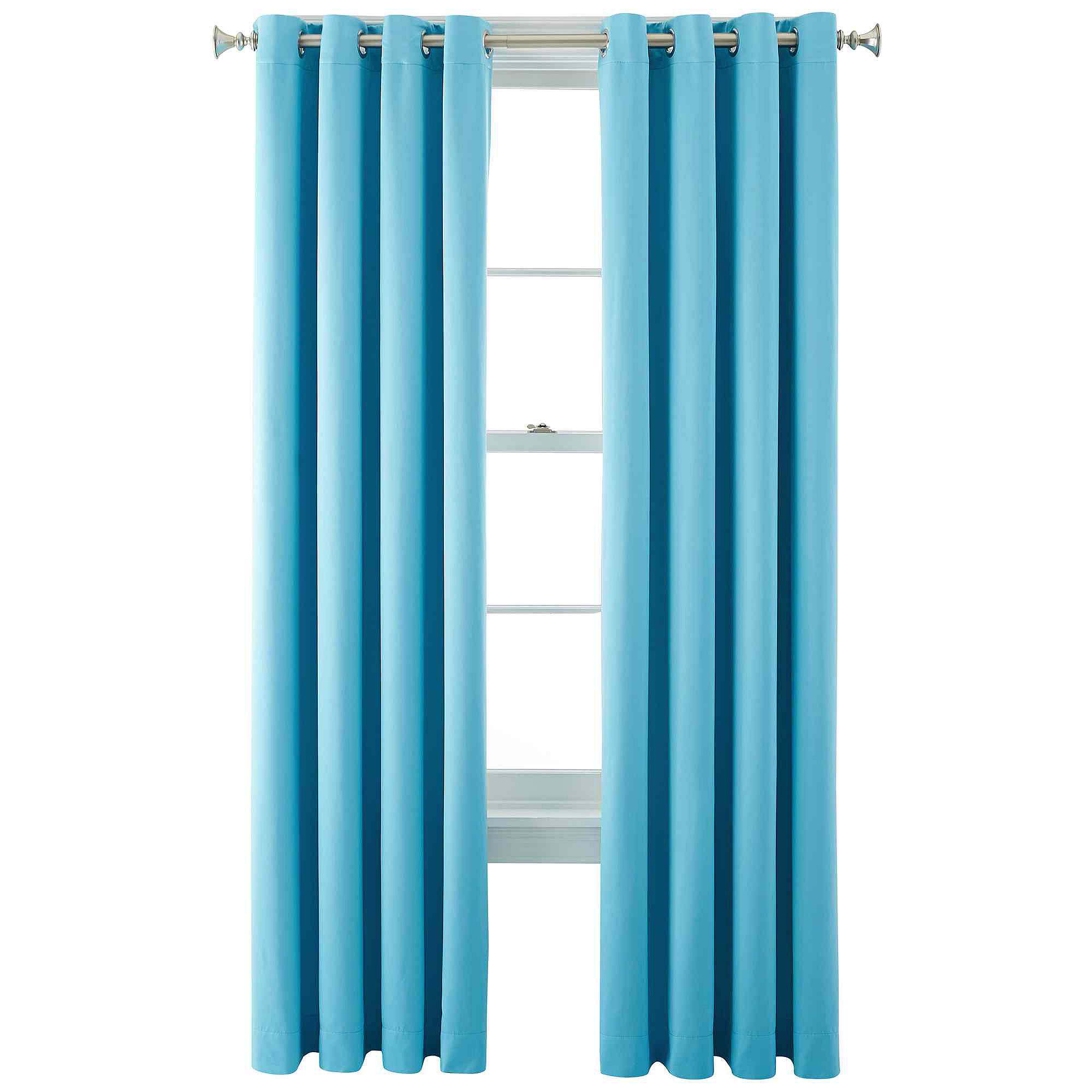 Liz Claiborne Kathryn Brights Room-Darkening Grommet-Top Curtain Panel