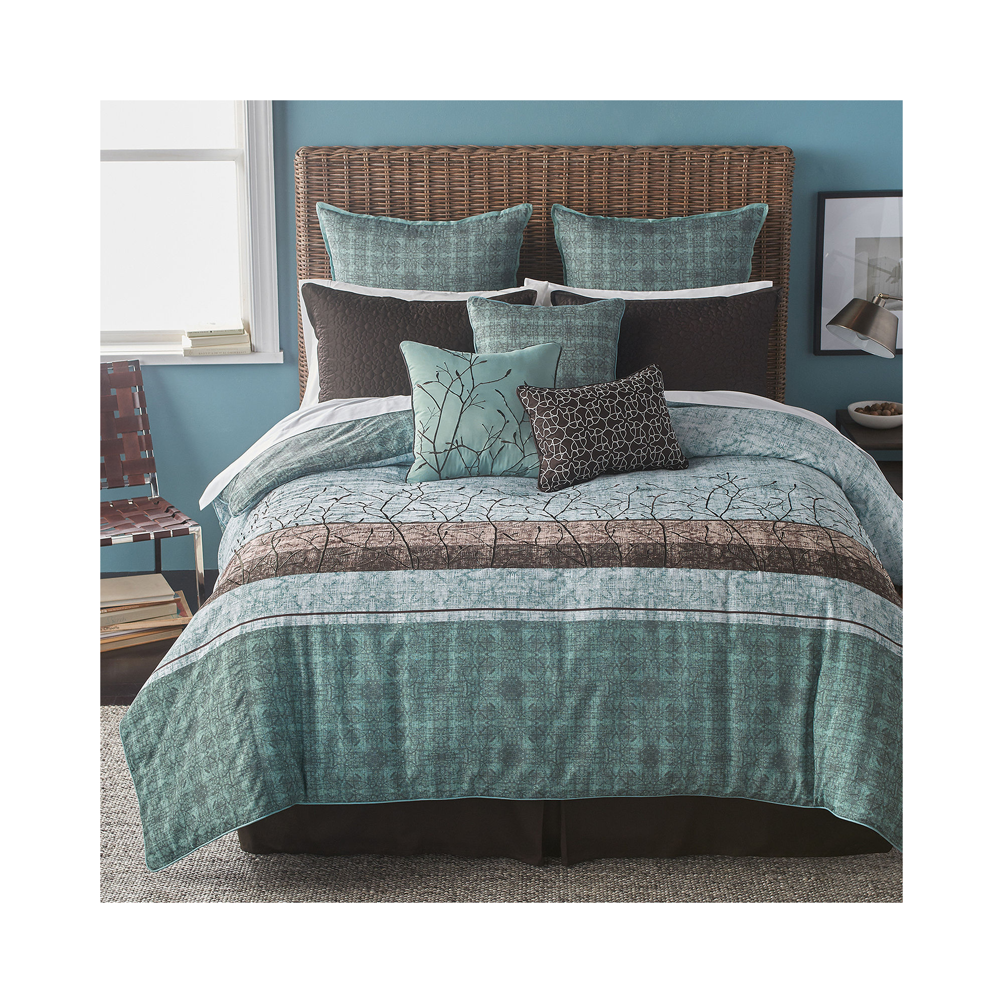 Bryan Keith Wildwood Reversible Comforter Set