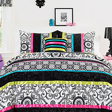 Seventeen® Boho Nikko Damask Comforter Set &