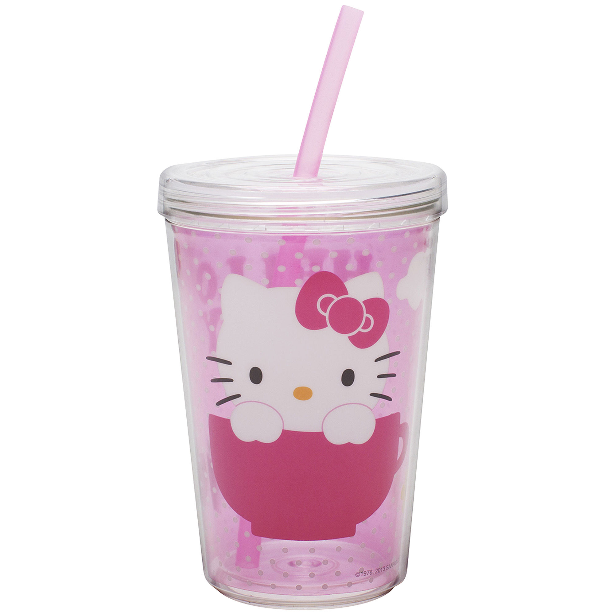 Zak Designs Hello Kitty 13-oz. Tumbler with Straw