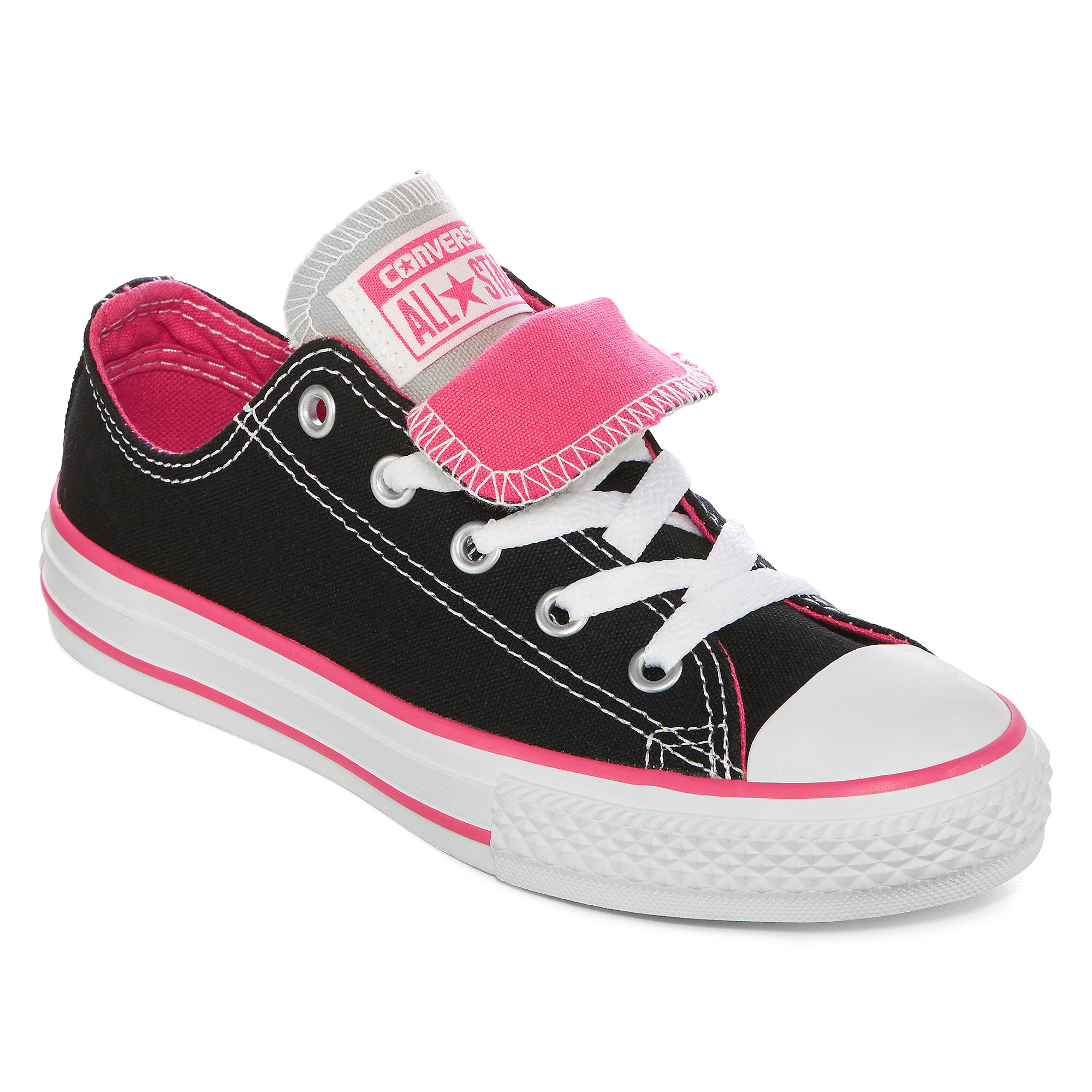 Converse Chuck Taylor All Star Girls Double-Tongue Sneakers - Little Kids