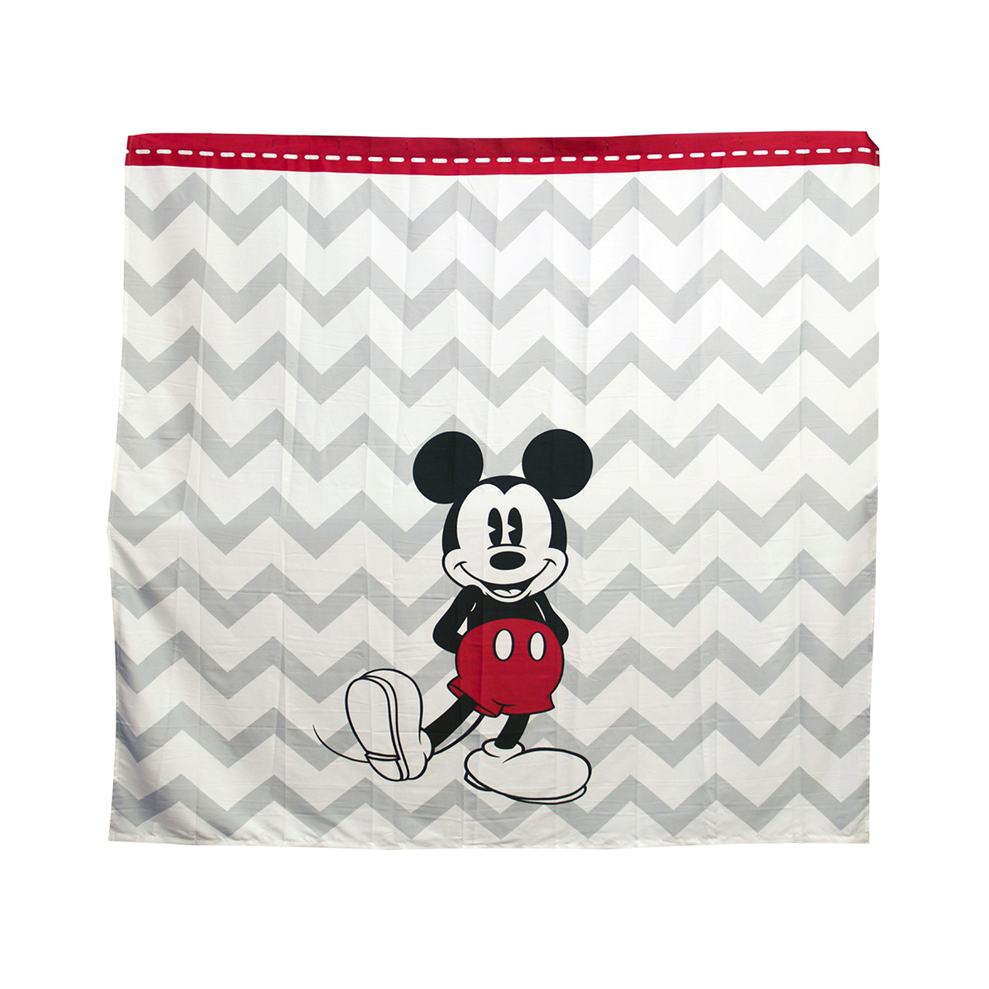 UPC 032281093303 product image for Disney Chevron Mickey Mouse Shower Curtain | upcitemdb.com