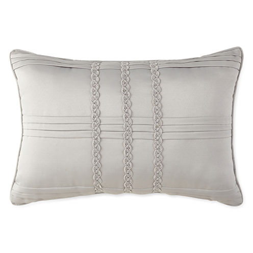 Liz Claiborne Kimono Oblong Pleated Decorative Pillow - JCPenney