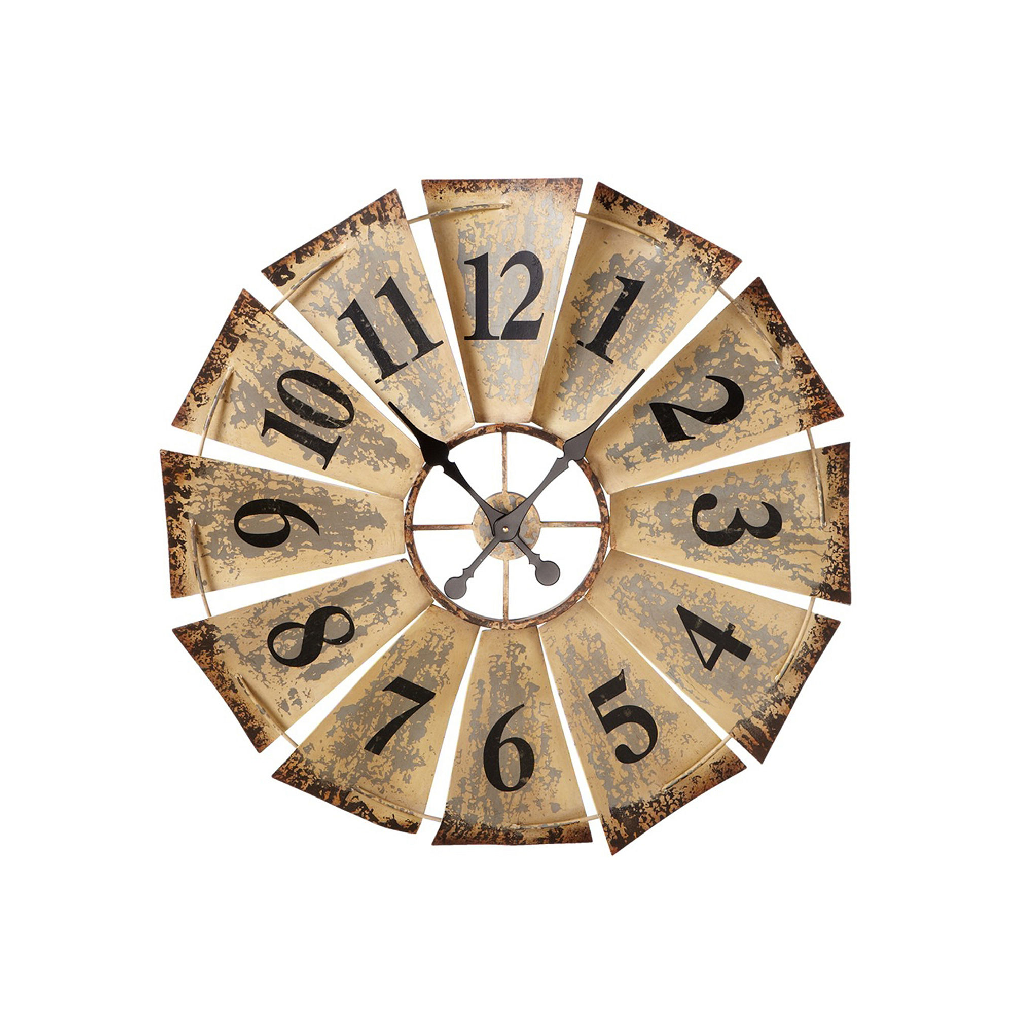 UPC 738449518441 product image for Vintage Fan Wall Clock | upcitemdb.com