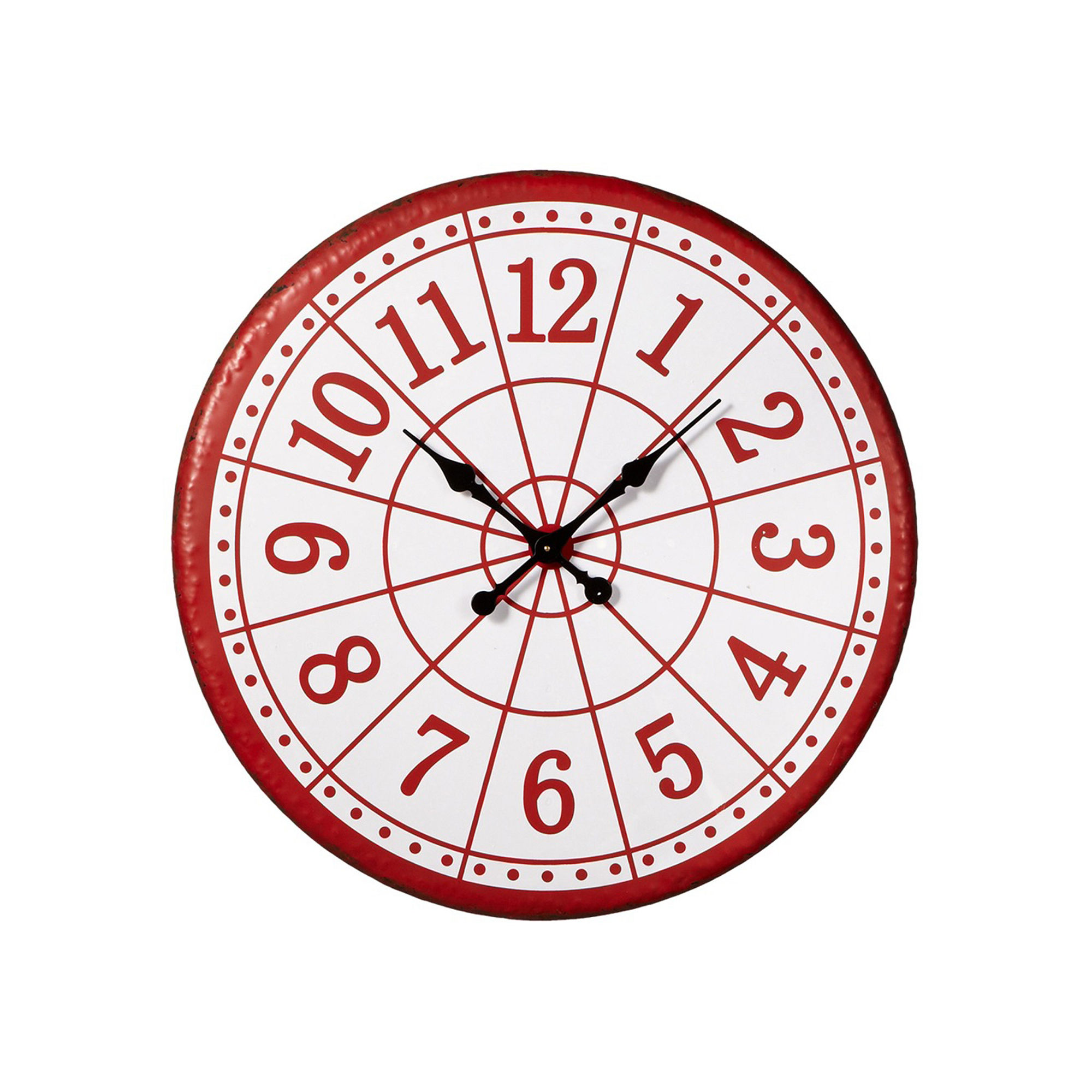 UPC 738449518472 product image for Red Target Wall Clock | upcitemdb.com