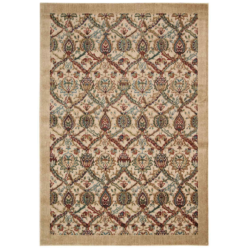 Nourison Chesterfield Hand Carved Rectangular Rugs, Gold