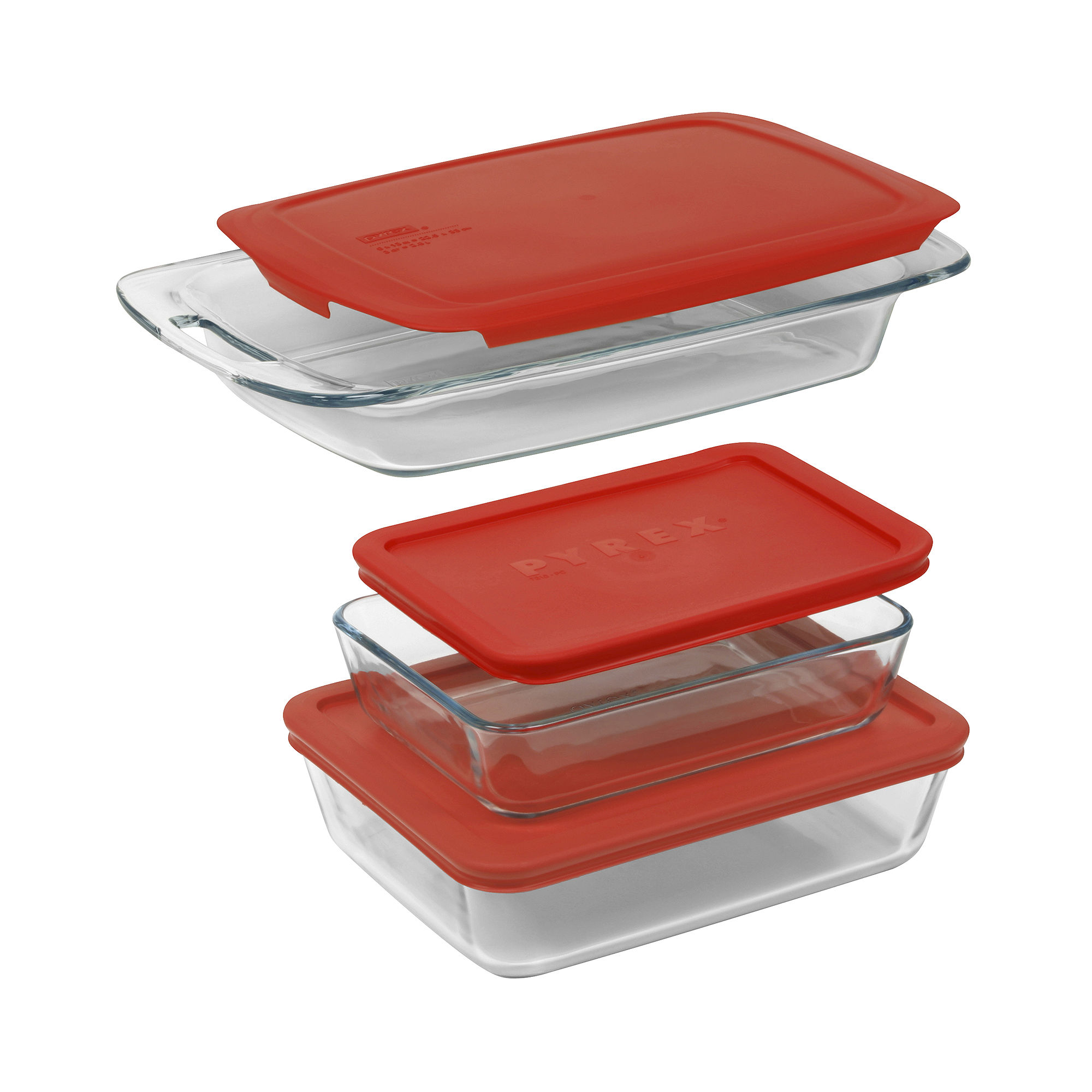 Pyrex 6-pc. Easy Grab Bakeware Set