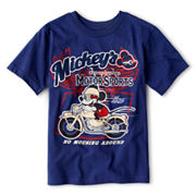 Disney Collection Mickey's Motorsports Short-Sleeve Graphic Tee - Boys 2-12