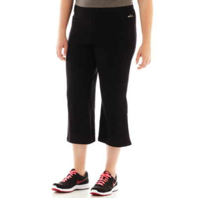 spalding workout capris