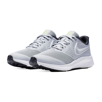nike star runner grey green