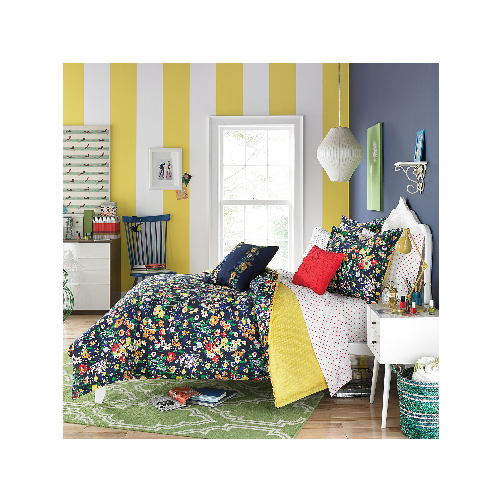 Teen Vogue Folksy Floral Comforter Set