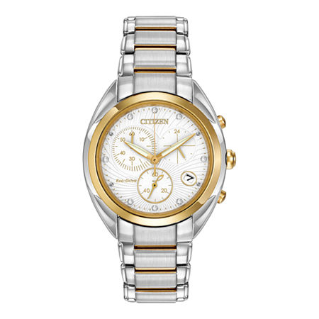 UPC 013205107405 product image for Citizen Eco-Drive Celestial Womens Two-Tone Diamond Accent Watch FB1394-52A | upcitemdb.com