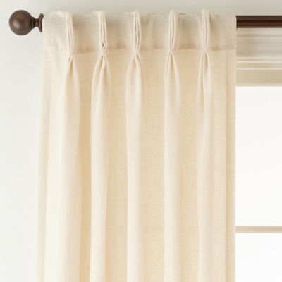 JCPenney Home™ Bayview PinchPleat/BackTab SemiSheer Curtain Panel