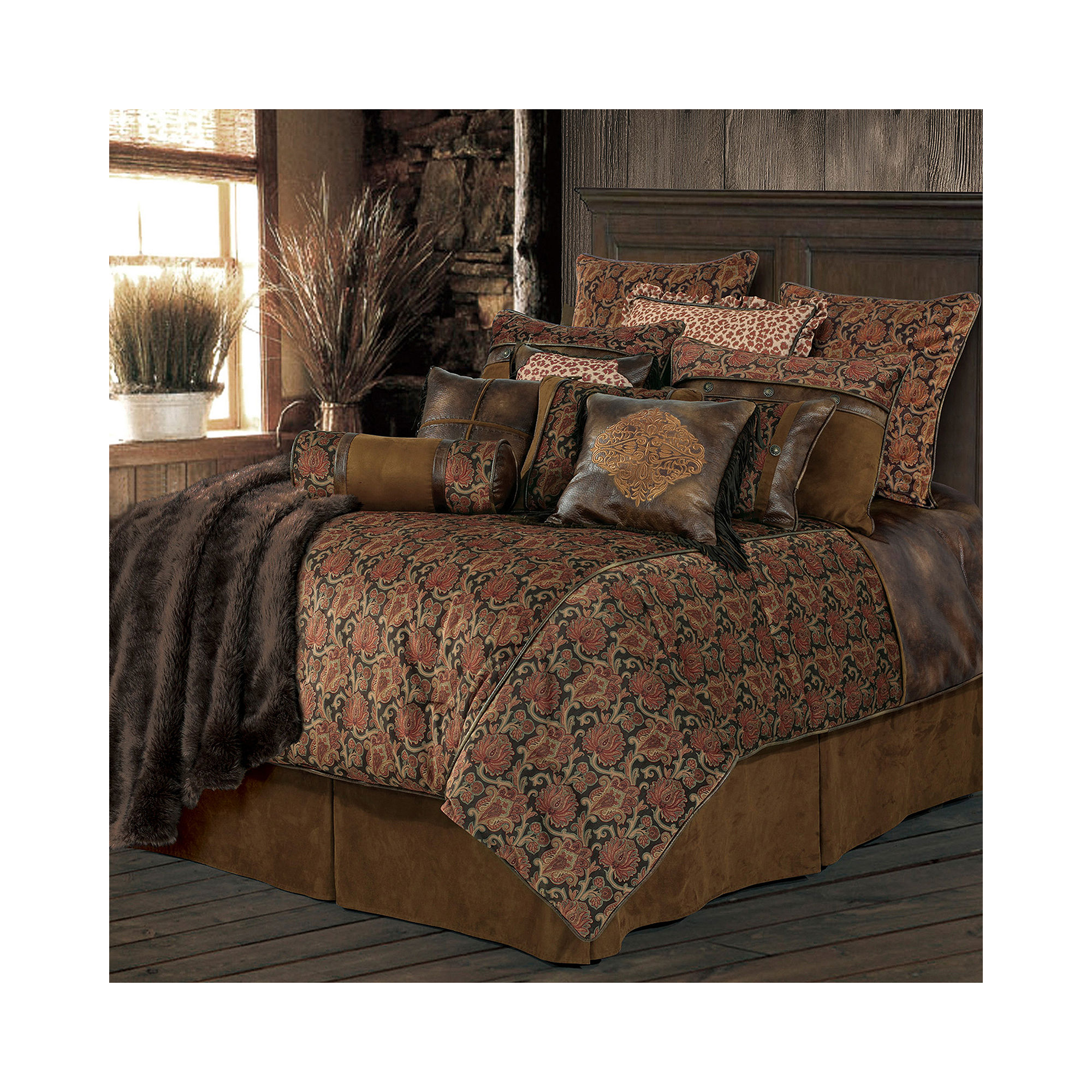 HiEnd Accents Austin Comforter Set