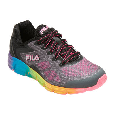 Topmøde I modsætning til Parcel Fila Exolize 2 Girls Running Shoes, Color: Gray Pink Multi - JCPenney