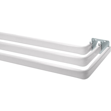 Curtains Ideas curtain rod adjustable : Bali Triple Lock Seam Curtain Rod