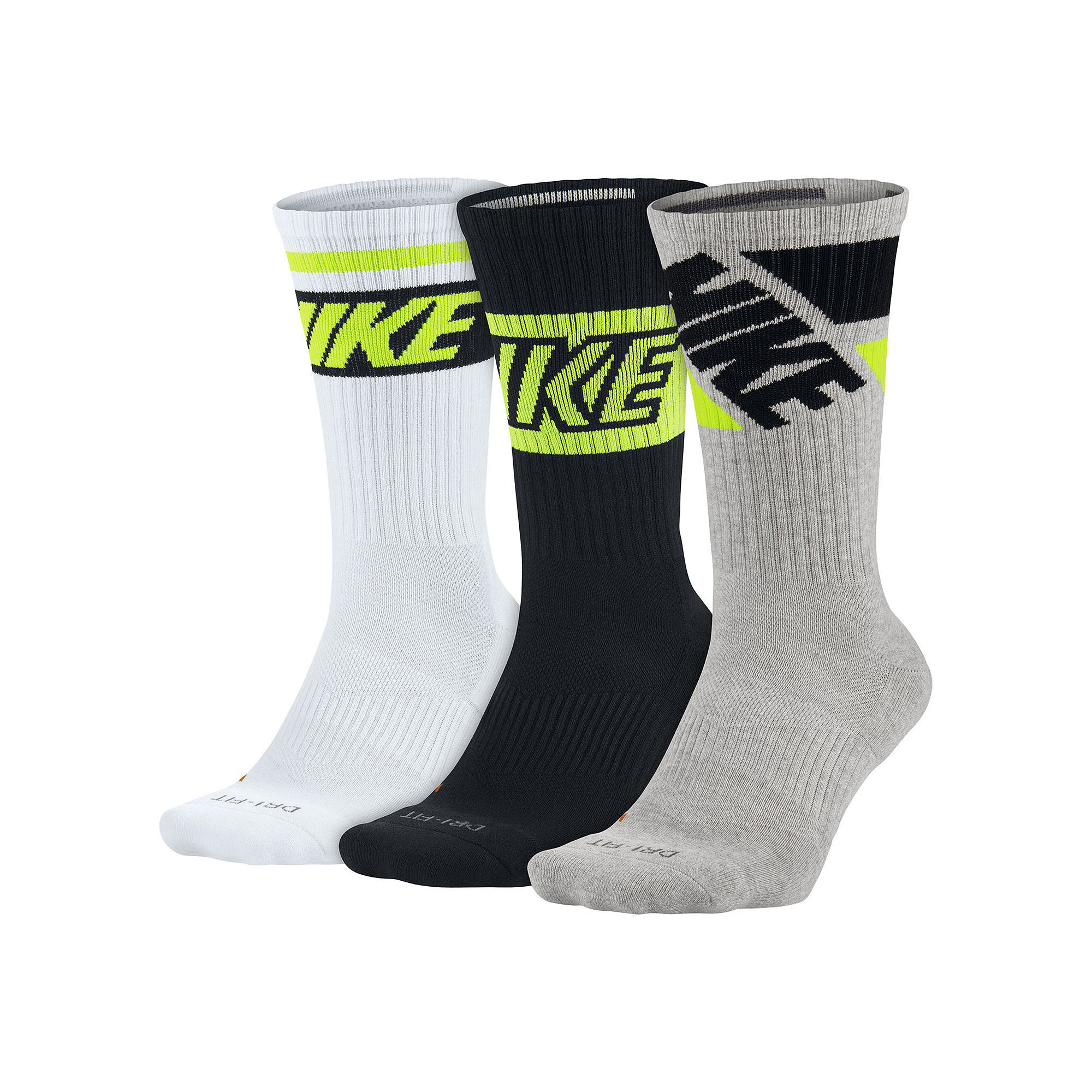 nike dri fit fly rise crew socks