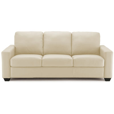 Leather Possibilities Track Arm Sofa JCPenney