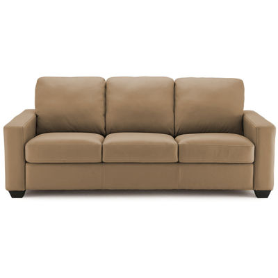 Leather Possibilities Track Arm Sofa JCPenney
