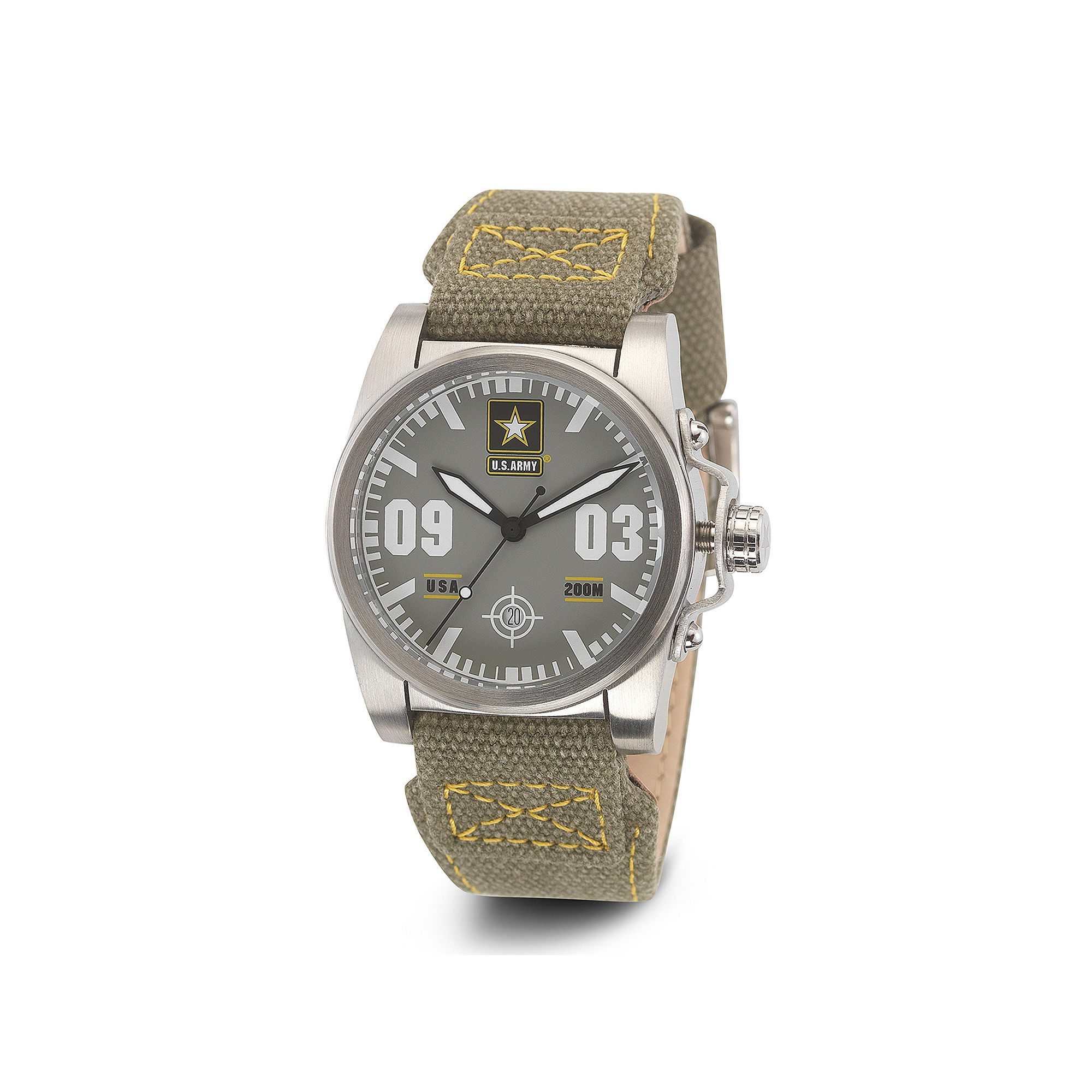 UPC 603679150238 product image for Wrist Armor C1 Mens US Army Gray Canvas Watch | upcitemdb.com
