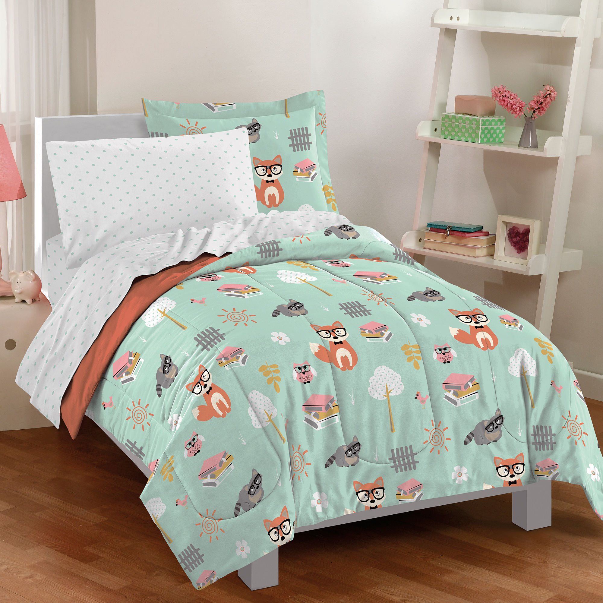 Dream Factory Woodland Friends 5-pc. Twin Comforter Set