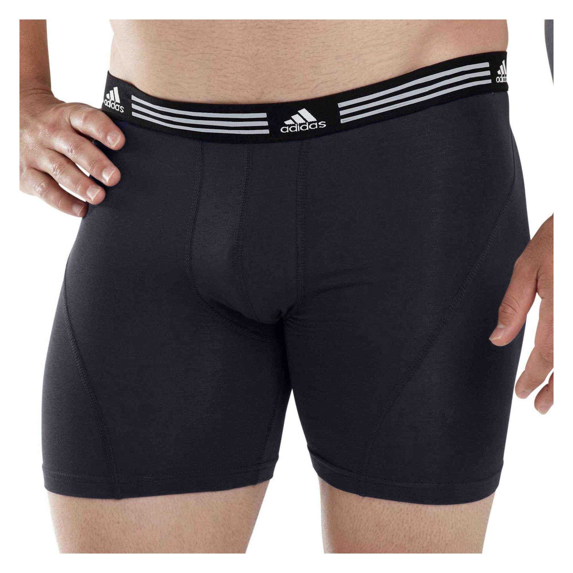 UPC 716106587566 product image for adidas 2-pk. Athletic Stretch Boxer Briefs | upcitemdb.com