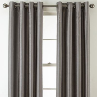 Royal Velvet Plaza Grommet Top Lined Blackout Curtain Panel JCPenney