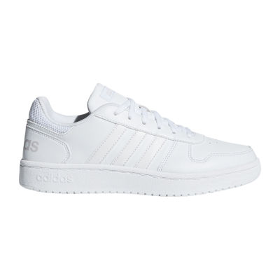 adidas white hoops