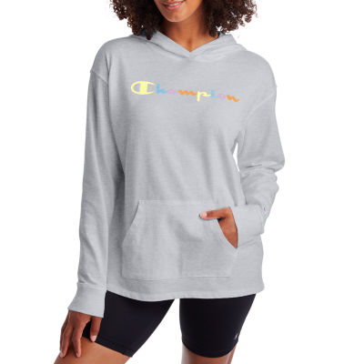 champion gray hoodie womens