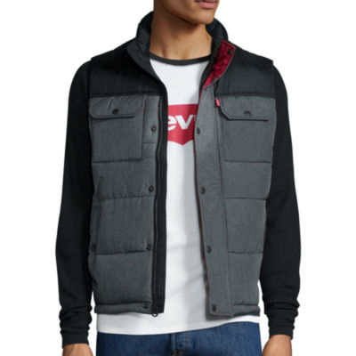 levi's puffer vest