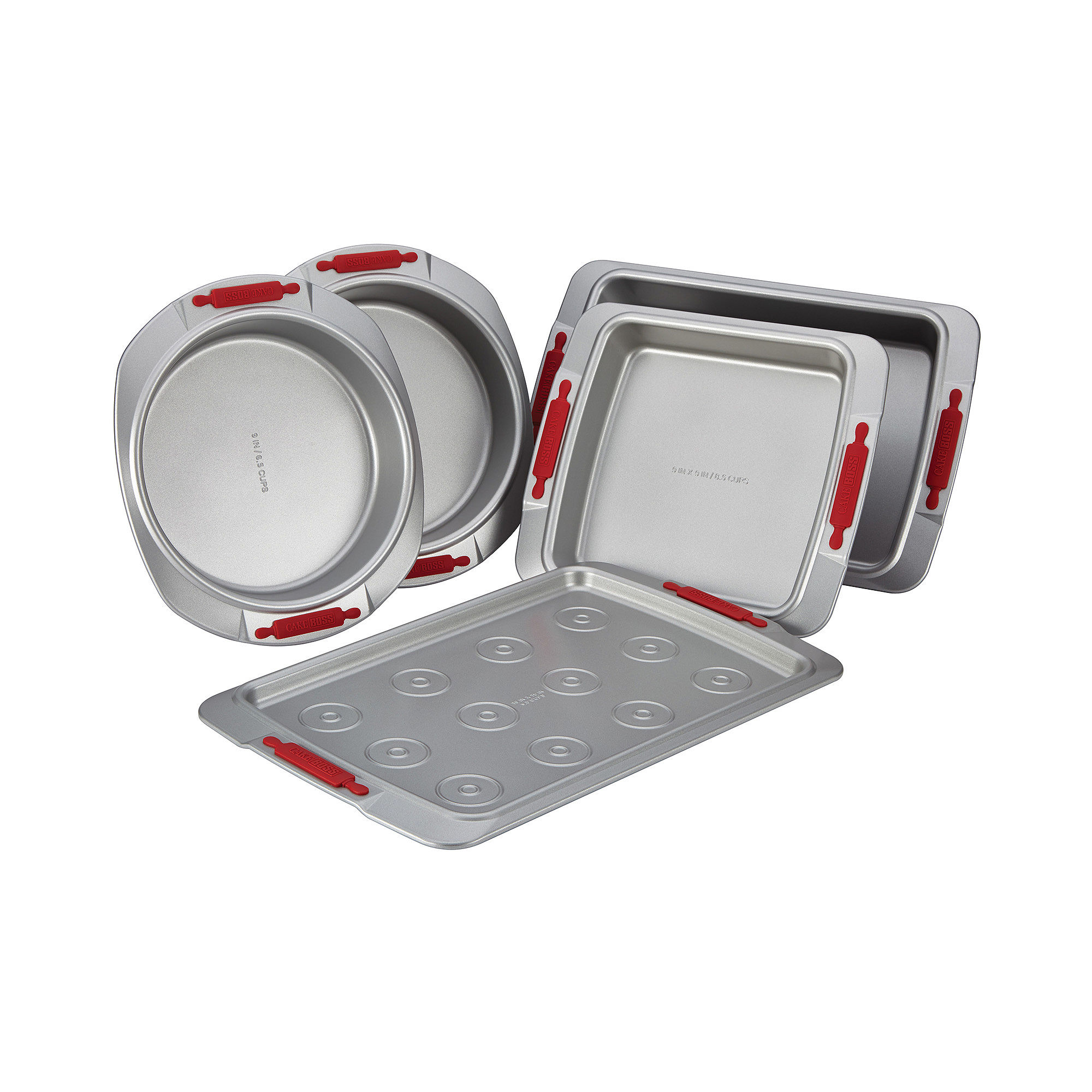 Cake Boss 5-pc. Deluxe Nonstick Bakeware Set