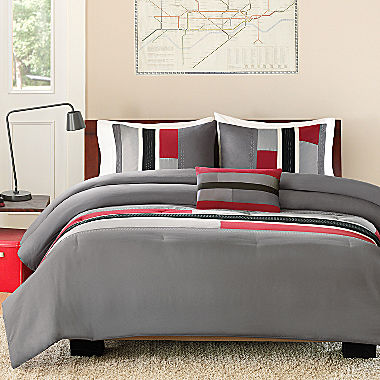 Intelligent Design Colton Color Block Comforter Set