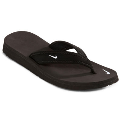 brown nike celso flip flops