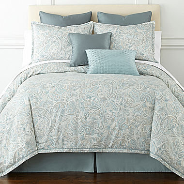 Liz Claiborne® Amhurst 4-pc. Paisley Comforter Set