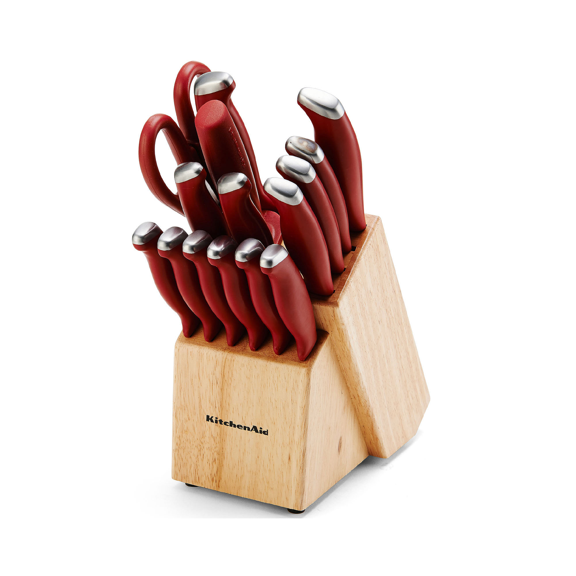 UPC 045908058494 product image for Kitchen Aid 16-pc. Stamped Delrin Knife Set | upcitemdb.com