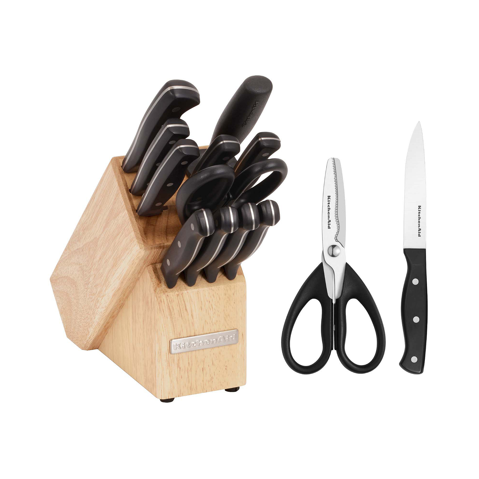 UPC 045908053314 product image for Kitchen Aid 14-pc. Stamped Triple-Rivet Knife Set | upcitemdb.com