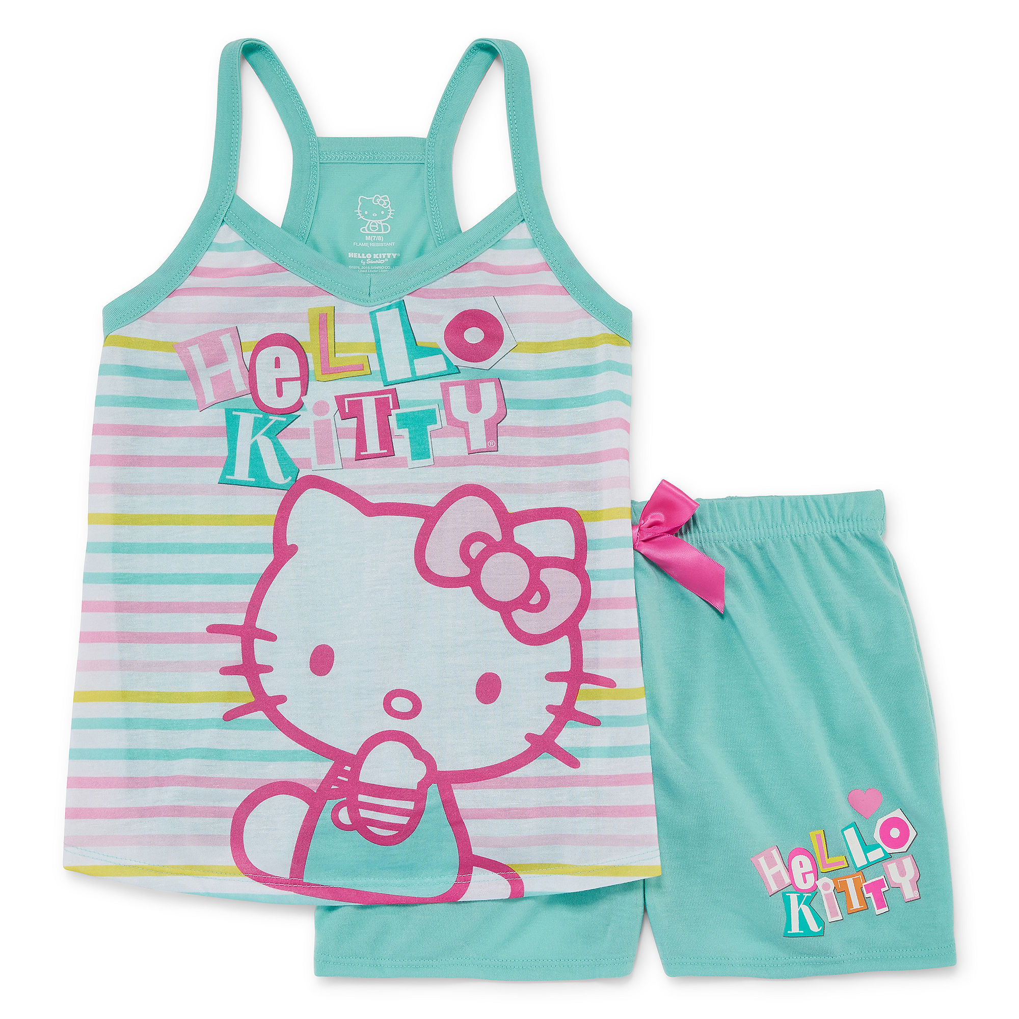 Hello Kitty 2-pc. Sleep Shirt and Shorts Set - Girls