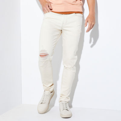 jcpenney mens white jeans