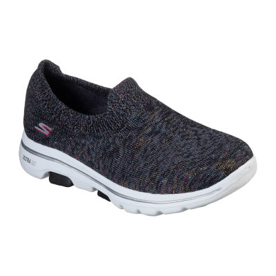 skechers slip on womens walking shoes