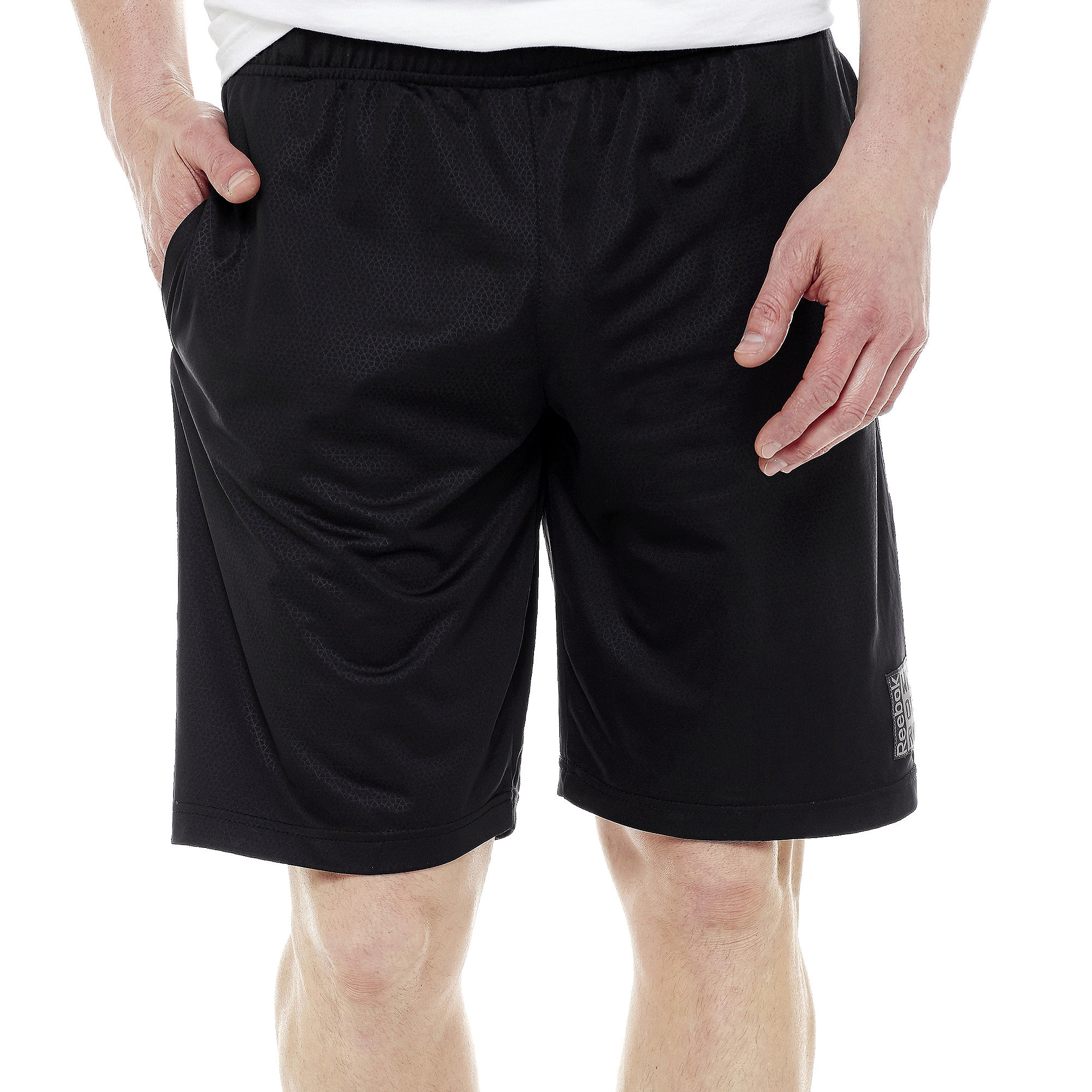 UPC 888591496293 product image for Reebok Embossed Poly Shorts | upcitemdb.com