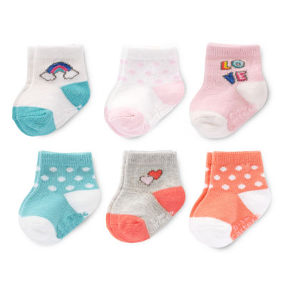 carters baby girl socks