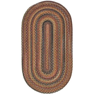 Area Rugs - Capel American Traditions Braided Wool Oval Rug
